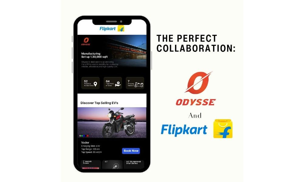 Odysse EV’s Now Available On Flipkart Odysse EV’s Now Available On Flipkart