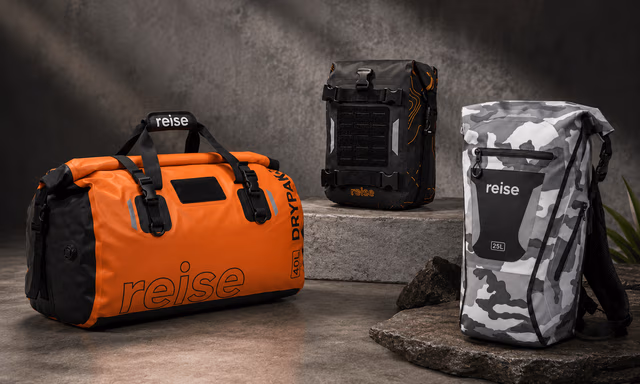 Reise Adds New Waterproof Motorcycle Luggage Options Reise Adds New Waterproof Motorcycle Luggage Options