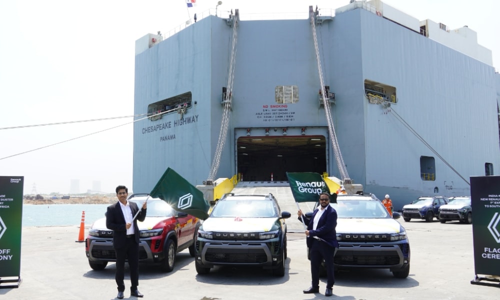 New Renault Duster Exports Commence From India New Renault Duster Exports Commence From India