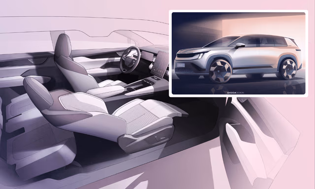 Skoda Peaq Electric SUV Interior Previewed Ahead Of Global Debut Skoda Peaq Electric SUV Interior Previewed Ahead Of Global Debut