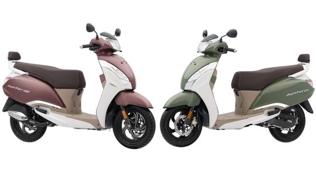 TVS Jupiter 125 Gets Two New Colours TVS Jupiter 125 Gets Two New Colours