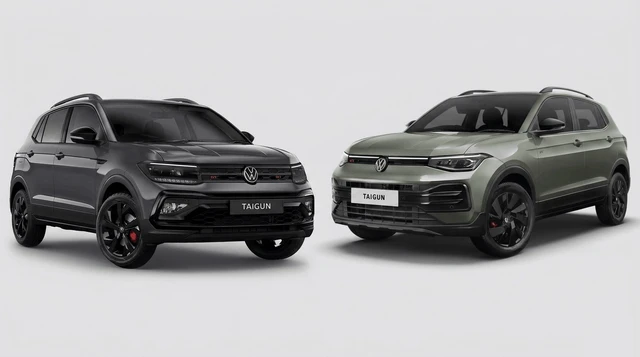 Volkswagen Taigun: Old Vs New Volkswagen Taigun: Old Vs New