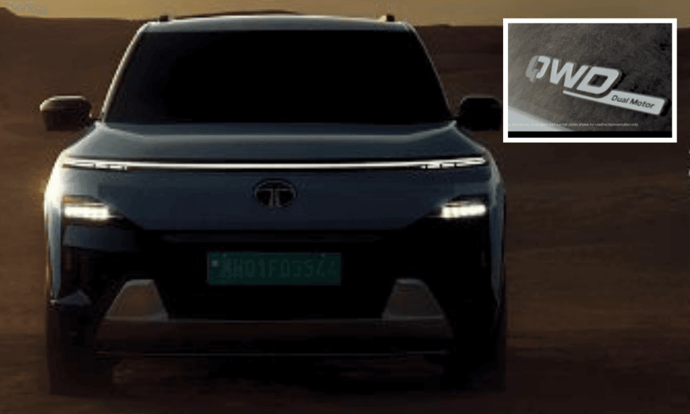 Tata Sierra EV QWD Confirmed Ahead Of Launch Tata Sierra EV QWD Confirmed Ahead Of Launch