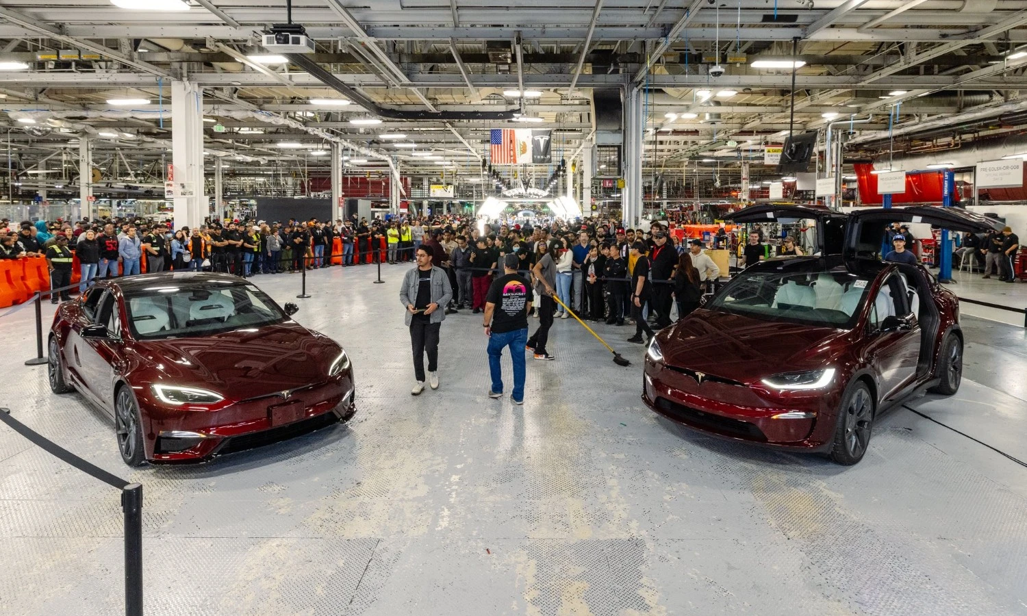 Final Tesla Model S, Model X Roll Out Of Fremont Factory Final Tesla Model S, Model X Roll Out Of Fremont Factory