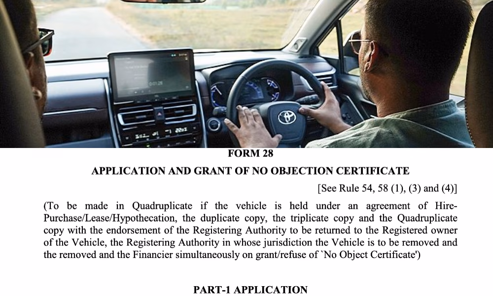 Inter-State Vehicle Transfers May Soon Not Require An NOC Inter-State Vehicle Transfers May Soon Not Require An NOC