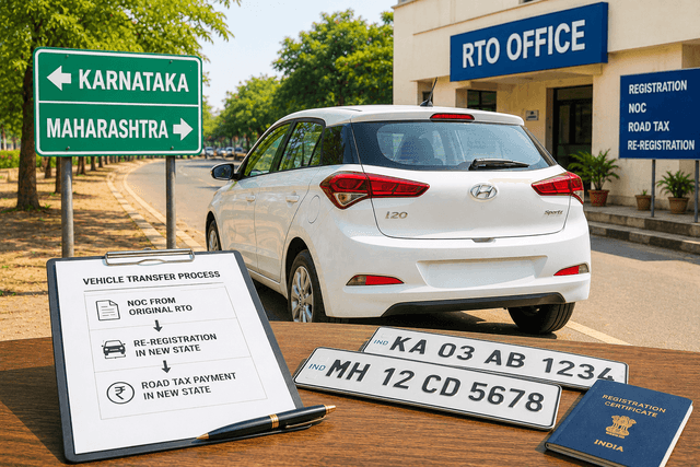 How Interstate Vehicle Transfers Work In India: NOC, Re-registration And Road Tax Explained How Interstate Vehicle Transfers Work In India: NOC, Re-registration And Road Tax Explained