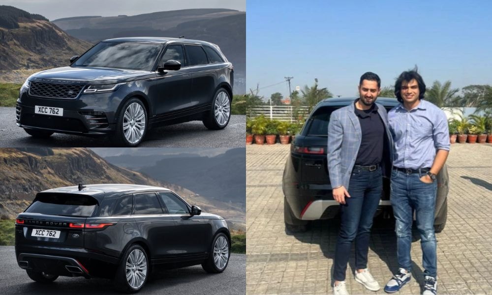 Athlete Neeraj Chopra Adds A Range Rover Velar To His Garage Athlete Neeraj Chopra Adds A Range Rover Velar To His Garage