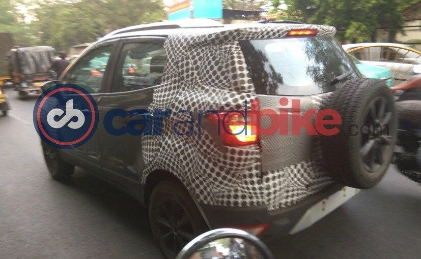 2017 Ford EcoSport Facelift Spied Testing In India 2017 Ford EcoSport Facelift Spied Testing In India