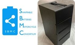 Honda, Piaggio And Yamaha-Led SBMC Reveals Swappable Battery Prototype For Electric Two-Wheelers Honda, Piaggio And Yamaha-Led SBMC Reveals Swappable Battery Prototype For Electric Two-Wheelers