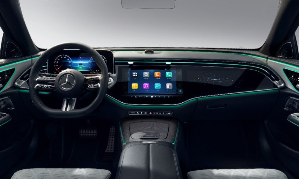 New Mercedes-Benz E-Class Interior Debuts With New MBUX Superscreen New Mercedes-Benz E-Class Interior Debuts With New MBUX Superscreen
