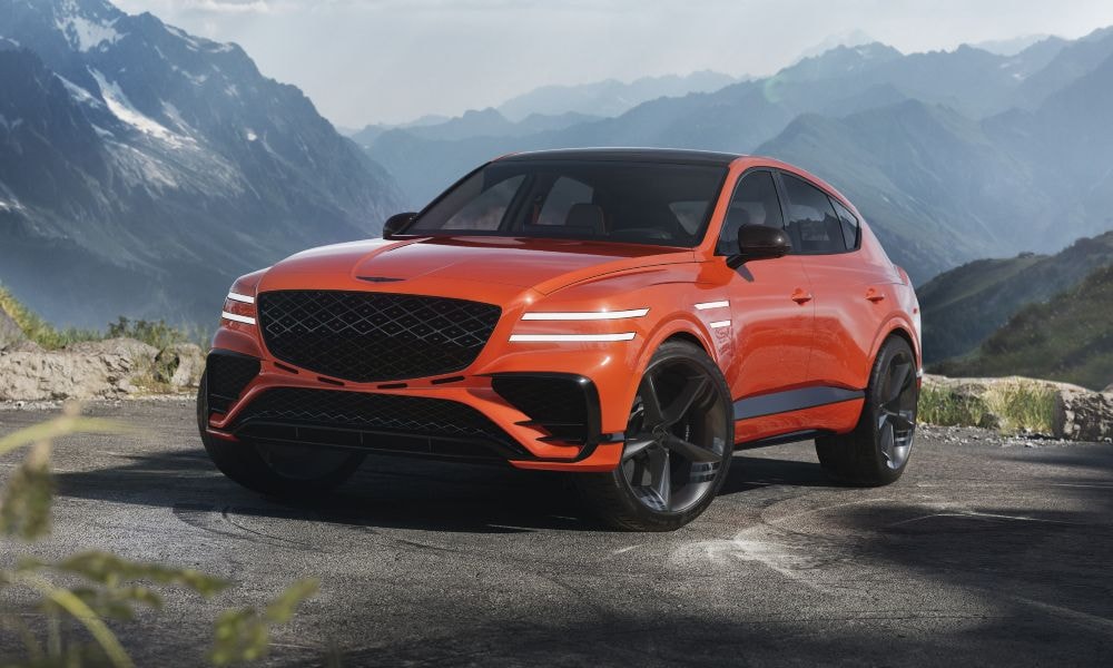 Genesis GV80 Coupe Concept Revealed In New York Genesis GV80 Coupe Concept Revealed In New York
