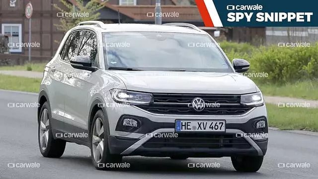 New Volkswagen T-Cross Facelift Spotted Testing New Volkswagen T-Cross Facelift Spotted Testing