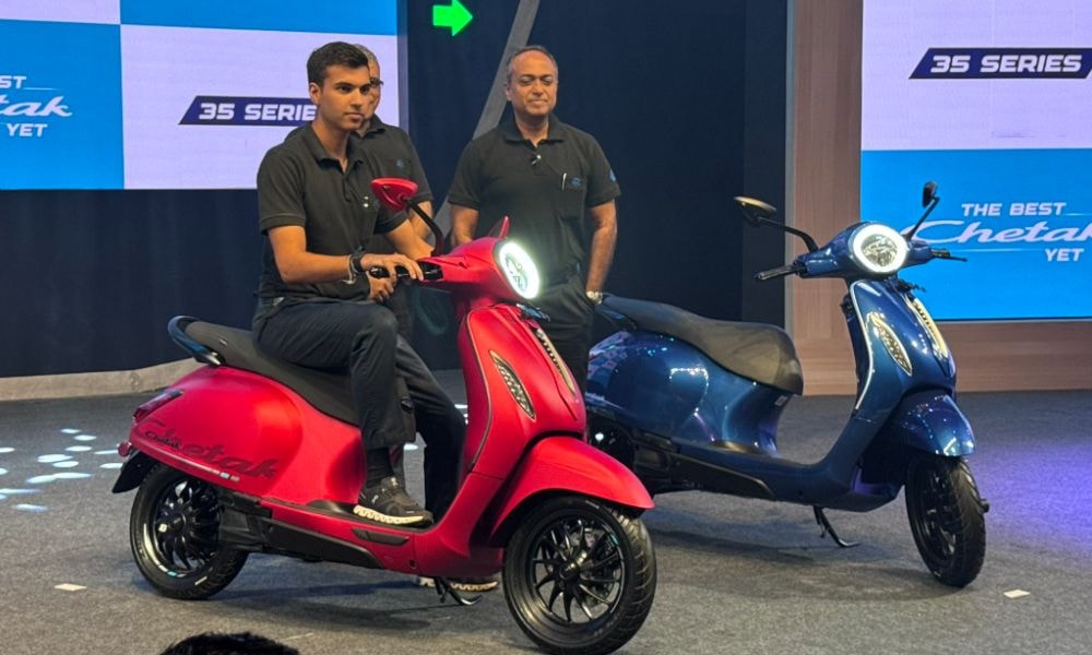 New Bajaj Chetak 35 Series Launched In India; Prices Start From Rs 1.20 Lakh New Bajaj Chetak 35 Series Launched In India; Prices Start From Rs 1.20 Lakh
