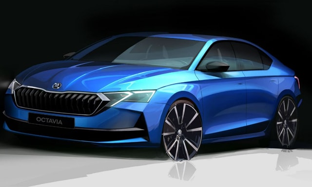 2024 Skoda Octavia To Debut On February 14; Design Sketches Out 2024 Skoda Octavia To Debut On February 14; Design Sketches Out