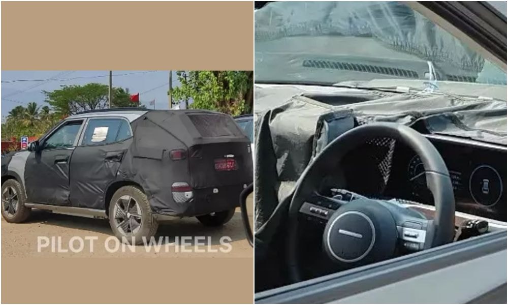 Hyundai Creta EV Spied Testing, Reveals Interior With New Logo Hyundai Creta EV Spied Testing, Reveals Interior With New Logo