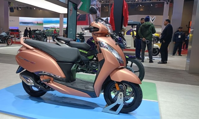 Bharat Mobility Global Expo 2025: TVS Jupiter 125 CNG Unveiled  Bharat Mobility Global Expo 2025: TVS Jupiter 125 CNG Unveiled