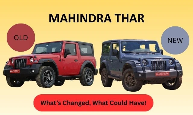 2025 Mahindra Thar: Old vs New; What’s Changed, What Could Have 2025 Mahindra Thar: Old vs New; What’s Changed, What Could Have