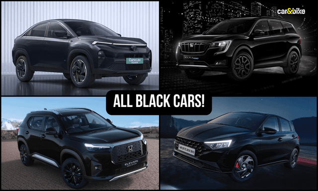 All Black Edition Cars In India Straight From Factory All Black Edition Cars In India Straight From Factory