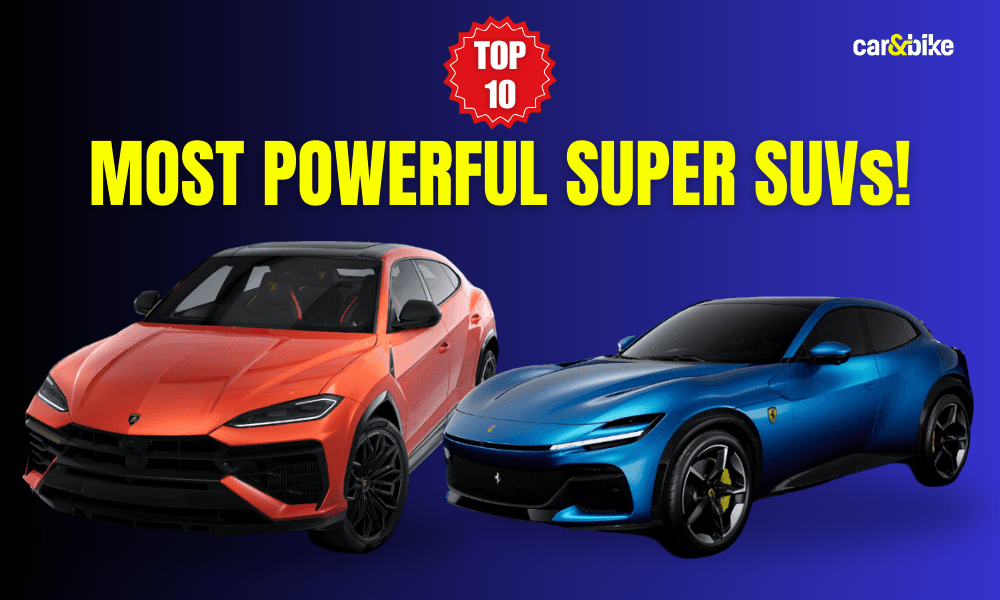 10 Most Powerful Super SUVs In India 10 Most Powerful Super SUVs In India