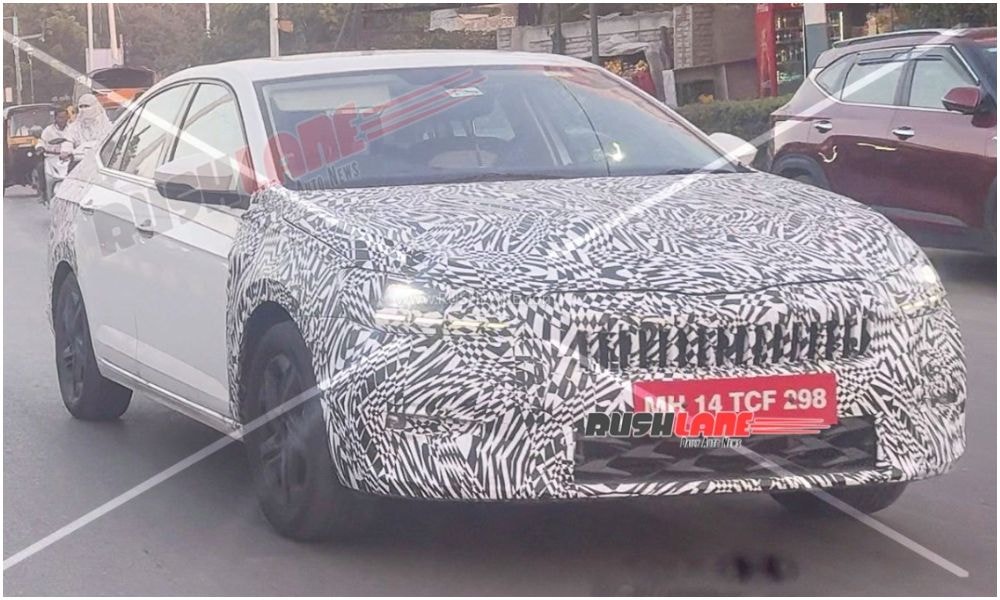 Skoda Slavia Facelift Spied Testing Again Ahead Of Debut Skoda Slavia Facelift Spied Testing Again Ahead Of Debut