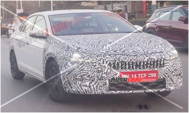Skoda Slavia Facelift Spied Testing Again Ahead Of Debut Skoda Slavia Facelift Spied Testing Again Ahead Of Debut