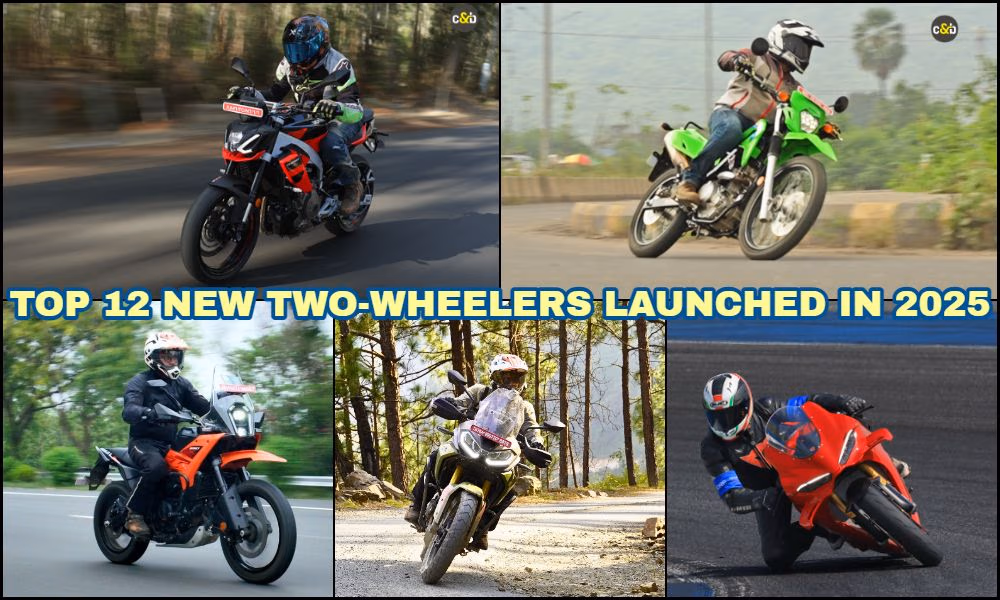 Top 12 New Two-Wheelers Launched in 2025 Top 12 New Two-Wheelers Launched in 2025