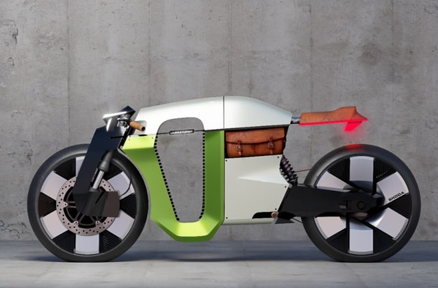 Skoda Reveals Electric Motorcycle: Meet The Slavia B Cafe Racer Design Study Skoda Reveals Electric Motorcycle: Meet The Slavia B Cafe Racer Design Study