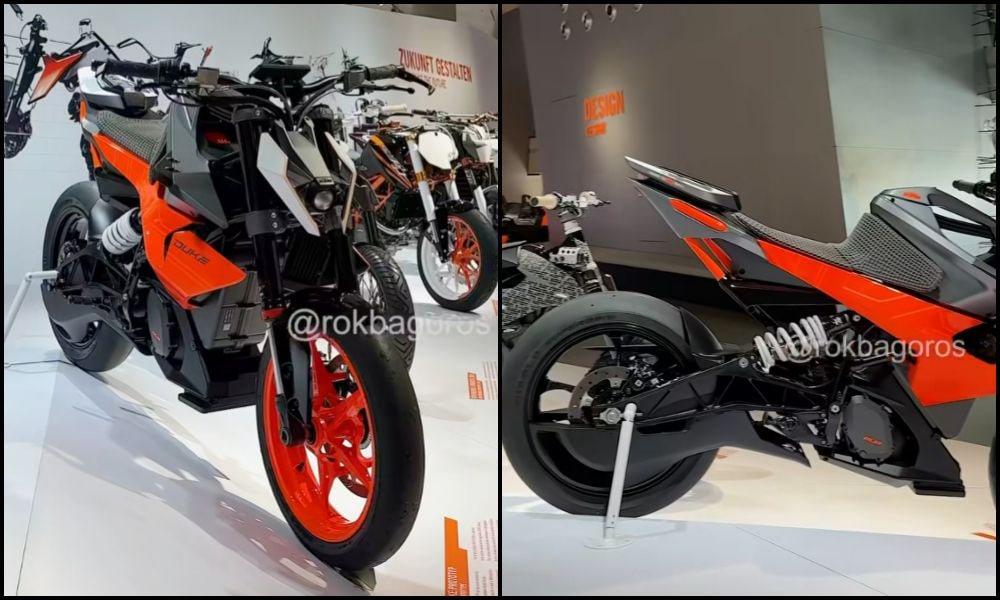 KTM E-Duke Electric Prototype Makes First Public Appearance KTM E-Duke Electric Prototype Makes First Public Appearance