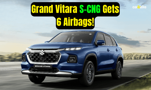 2025 Maruti Suzuki Grand Vitara CNG Launched At Rs 13.48 Lakh; Gets Six Airbags, New Features 2025 Maruti Suzuki Grand Vitara CNG Launched At Rs 13.48 Lakh; Gets Six Airbags, New Features