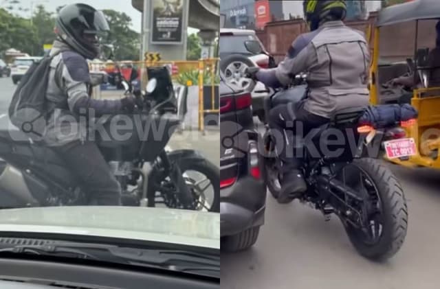 Royal Enfield Himalayan 750 With Alloys Spotted On Test The upcoming motorcycle will likely be offered in two variants- with spoked wheels and alloy wheels