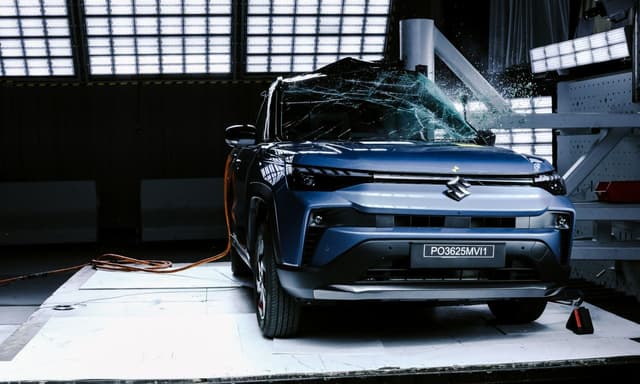 New Maruti Suzuki Victoris Gets 5 Stars In Global NCAP Crash Test The crash test was conducted under the ‘Safer Cars for India programme,’ and as per the Global NCAP report, the new Victoris has been awarded 5 stars for both adult and child occupant protection.