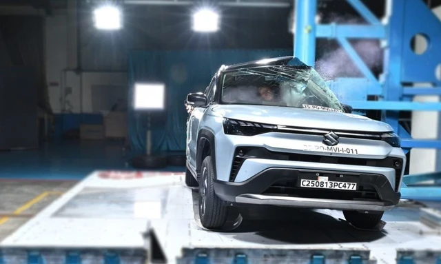 All-New Maruti Suzuki Victoris Scores 5 Stars In Bharat NCAP Crash Test  All-New Maruti Suzuki Victoris Scores 5 Stars In Bharat NCAP Crash Test