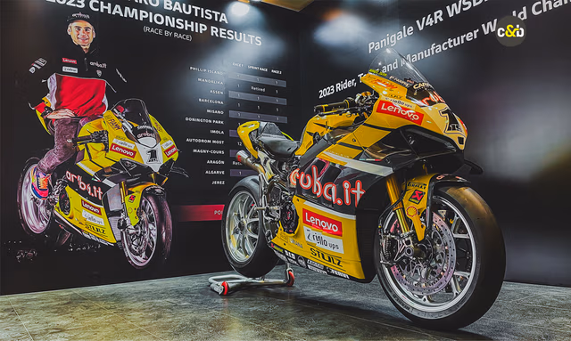 Ducati’s WorldSBK Championship Race Bike Finds a New Home in India Ducati’s WorldSBK Championship Race Bike Finds a New Home in India