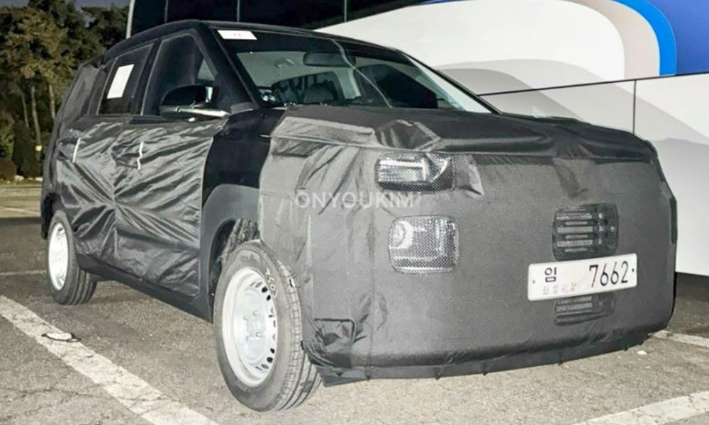 Hyundai Exter Facelift Spied In South Korea Hyundai Exter Facelift Spied In South Korea