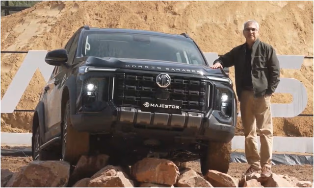 MG Majestor SUV Unveiled In India Ahead Of April 2026 Launch MG Majestor SUV Unveiled In India Ahead Of April 2026 Launch