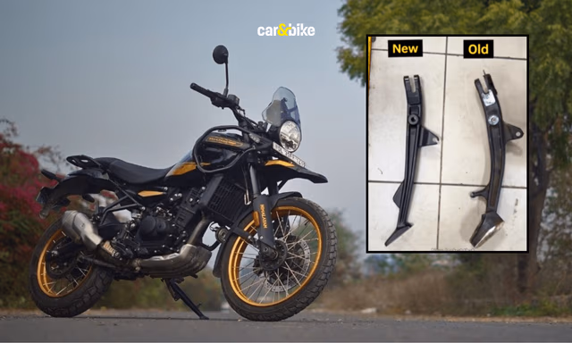2026 Royal Enfield Himalayan 450 Will Come With Updated Side Stand 2026 Royal Enfield Himalayan 450 Will Come With Updated Side Stand