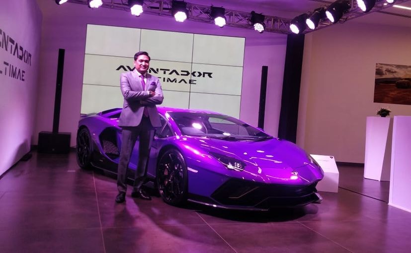 Lamborghini Aventador LP780-4 Ultimae Coupe Makes India Debut Lamborghini Aventador LP780-4 Ultimae Coupe Makes India Debut