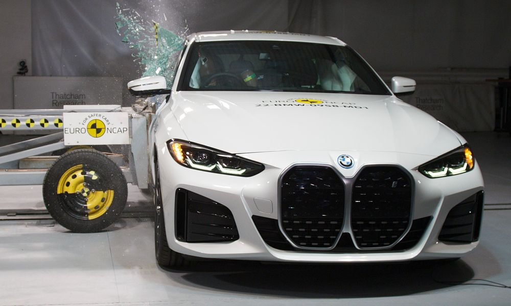 BMW i4 Secures Four Stars In Euro NCAP Crash Tests BMW i4 Secures Four Stars In Euro NCAP Crash Tests