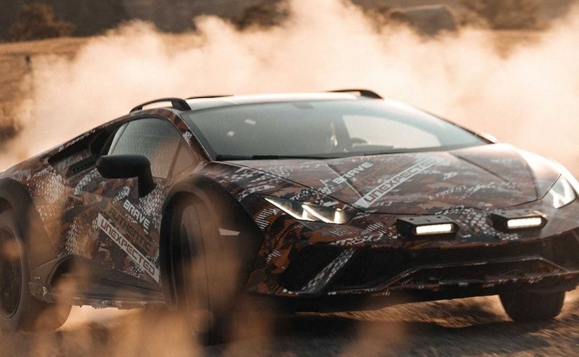 Lamborghini Huracan Sterrato Teased Lamborghini Huracan Sterrato Teased