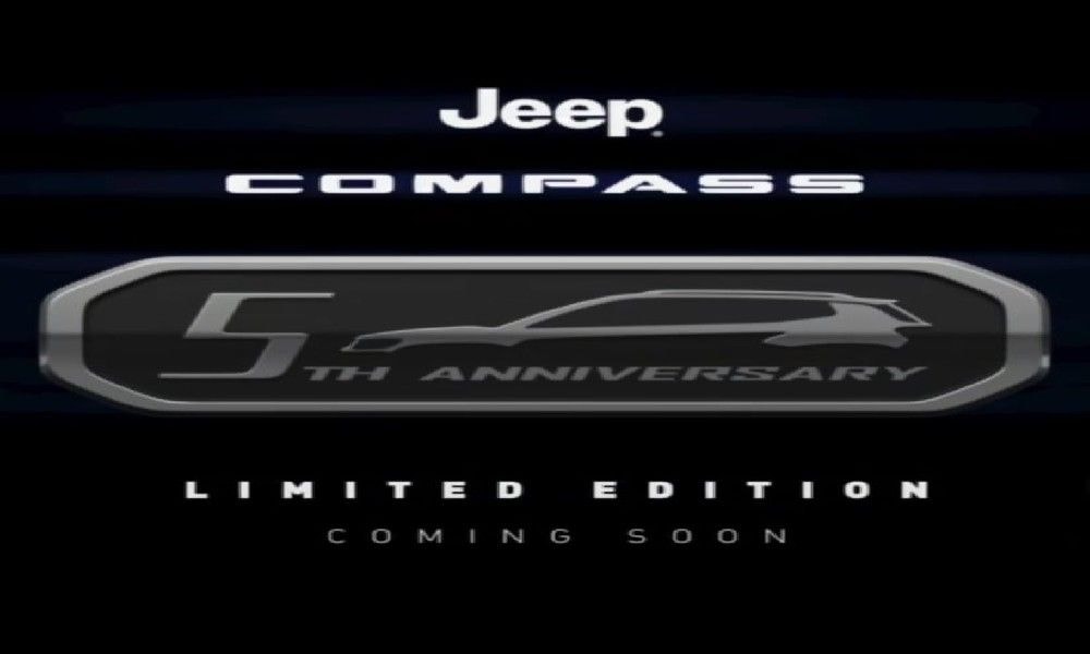 Jeep Compass Fifth-Anniversary Edition Teased Jeep Compass Fifth-Anniversary Edition Teased