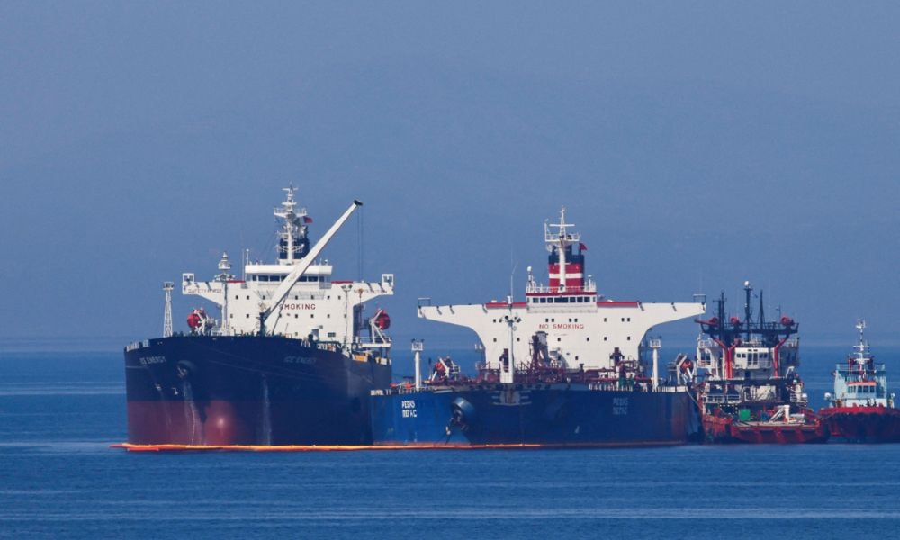 Iranian Tanker Reloads Oil Confiscated By U.S. In Greece Iranian Tanker Reloads Oil Confiscated By U.S. In Greece