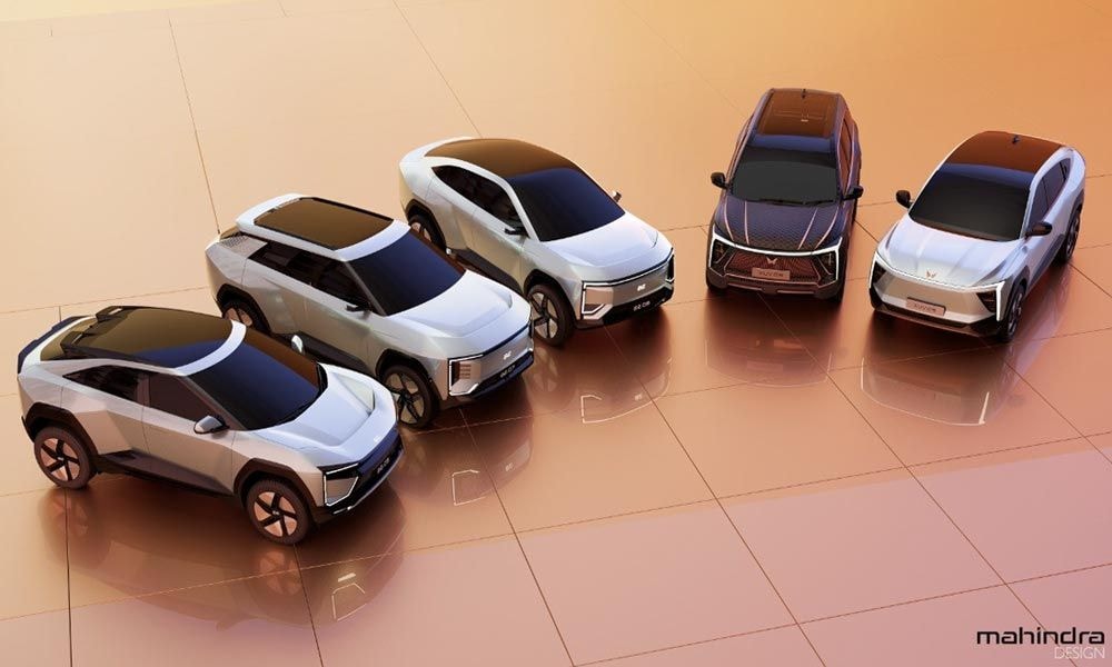 Mahindra Unveils Five New Electric SUV Concepts Based On The Brand New INGLO Platform Mahindra Unveils Five New Electric SUV Concepts Based On The Brand New INGLO Platform
