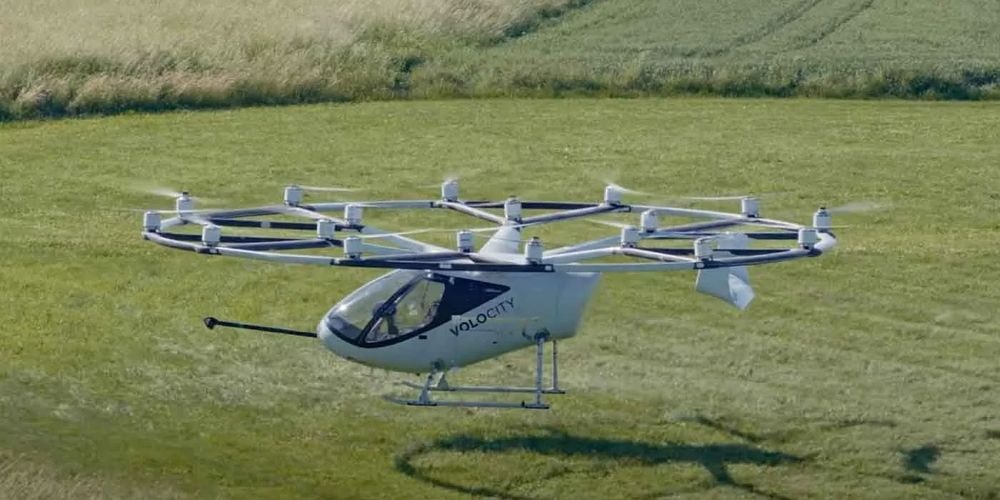 Volocopter Shares eVTOL Air Taxi In Action As It Prepares For 2024 Olympics Launch Volocopter Shares eVTOL Air Taxi In Action As It Prepares For 2024 Olympics Launch