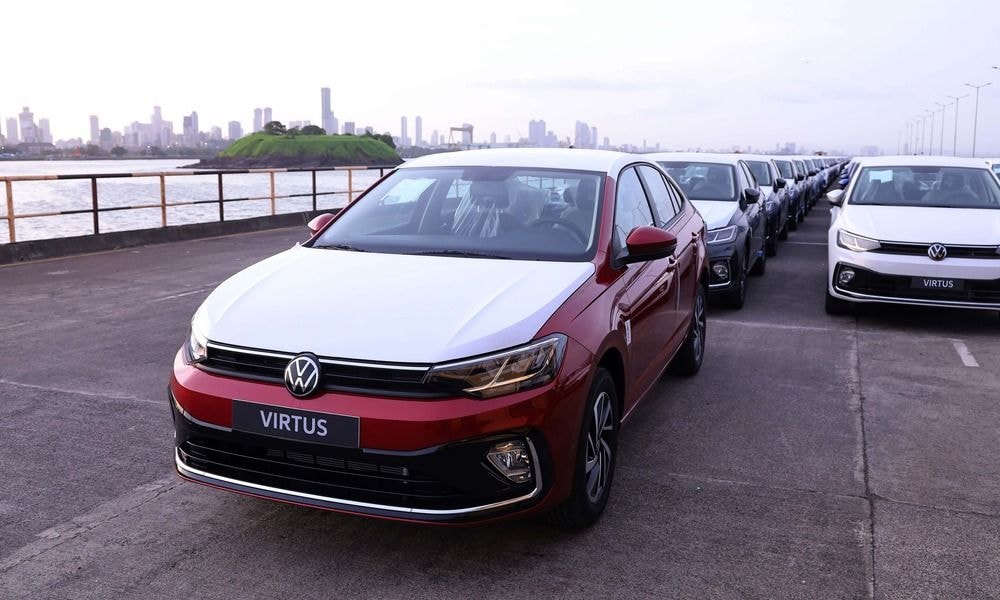 Skoda Auto Volkswagen India Exports First 3,000 Units of VW Virtus To Mexico Skoda Auto Volkswagen India Exports First 3,000 Units of VW Virtus To Mexico