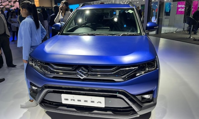 Auto Expo 2023: Maruti Suzuki Brezza CNG Showcased Ahead Of India Launch Auto Expo 2023: Maruti Suzuki Brezza CNG Showcased Ahead Of India Launch