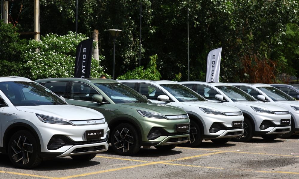 BYD India Delivers 200 Units Of Atto 3 Electric SUV In A Single Day BYD India Delivers 200 Units Of Atto 3 Electric SUV In A Single Day