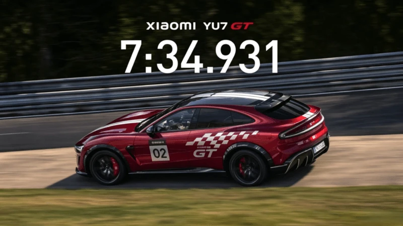Xiaomi YU7 GT Is The New King Of The Ring; Breaks Nurburgring SUV Record Xiaomi YU7 GT Is The New King Of The Ring; Breaks Nurburgring SUV Record