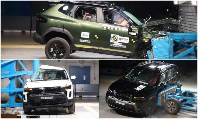 New Renault Duster Bags Five Stars In Latest Bharat NCAP Crash Tests: Check Details New Renault Duster Bags Five Stars In Latest Bharat NCAP Crash Tests: Check Details