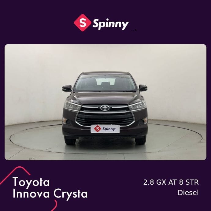 Used 2018 Toyota Innova Crysta Used 2018 Toyota Innova Crysta