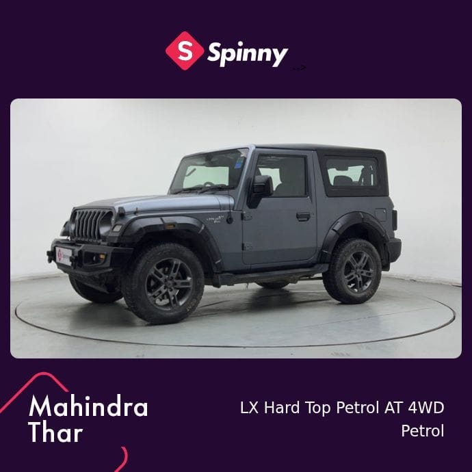 Used 2022 Mahindra Thar Used 2022 Mahindra Thar